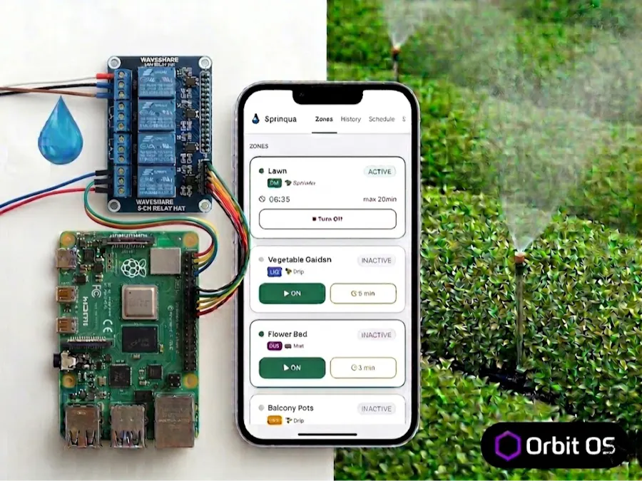 Sprinqua Smart Irrigation System Cover