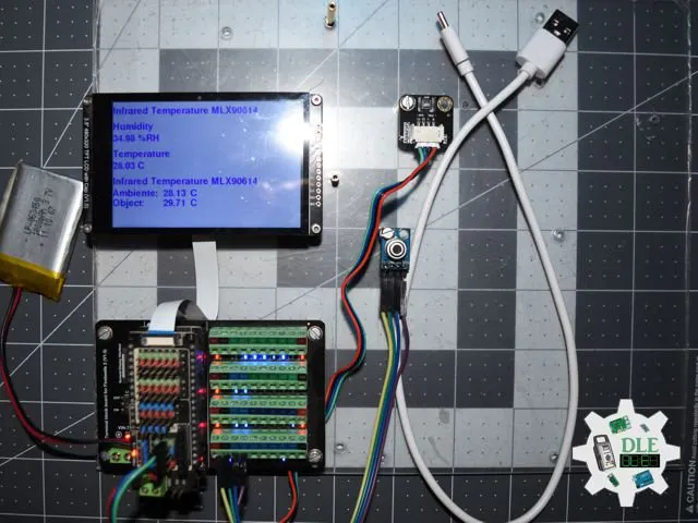 Project #15: Environment - Infrared Temperature Sensor MLX90