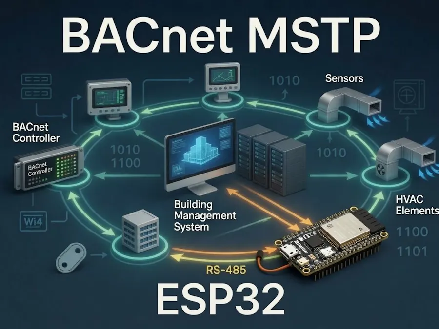 Simple BACnet server with ESP32