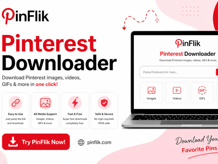 PinFlik Pinterest Downloader