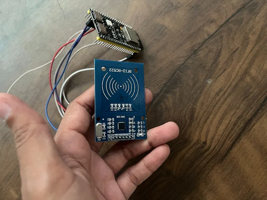 ESP32-S3 RFID Access Control System Using RC522
