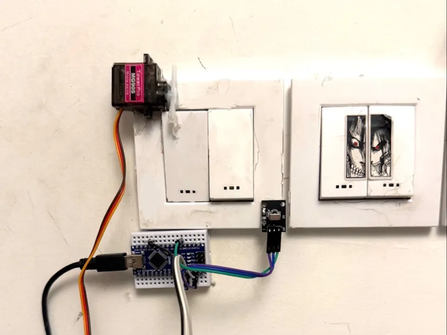 IR Remote Controlled Room Light Switch using Arduino Nano
