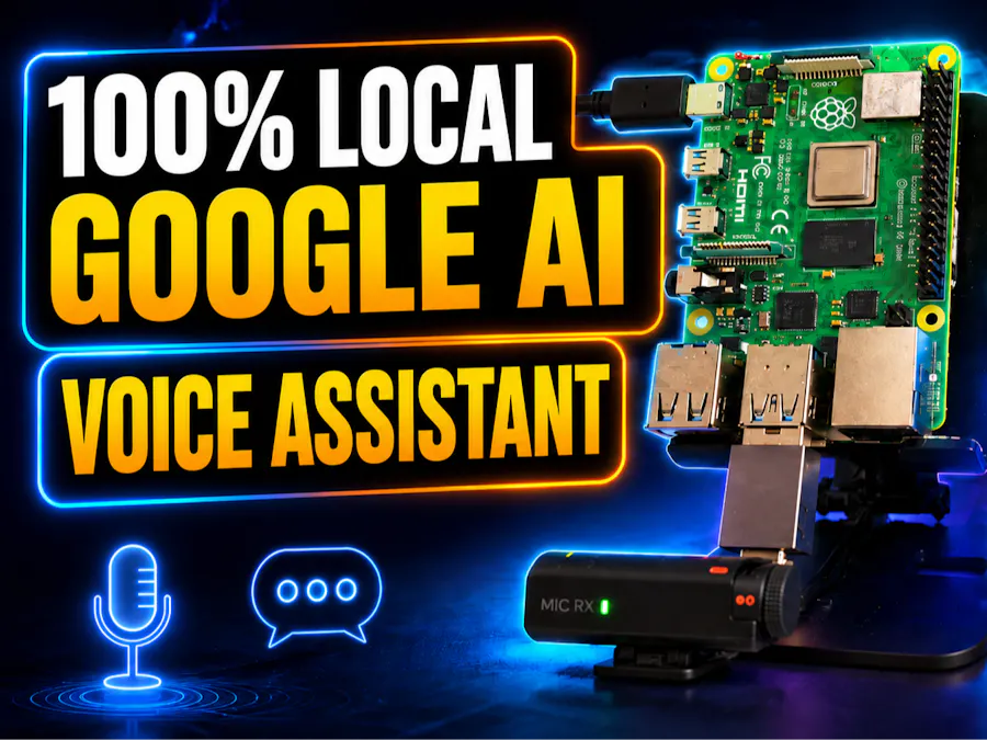 Offline AI Voice Assistant on Raspberry Pi 4 with Gemma