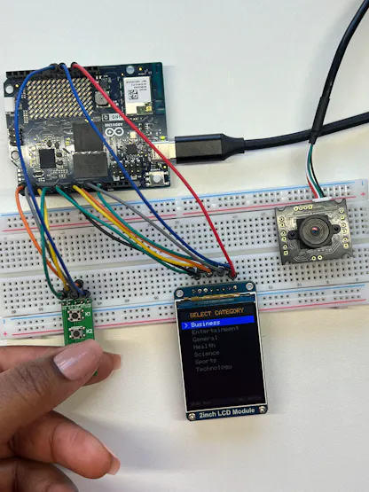 Wiring Display and Buttons