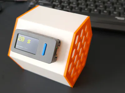A Fun Hexagonal Prism Alarm Clock Based on M5Stack StickS3