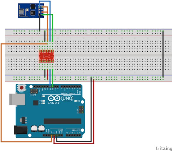 Simple Arduino Uno - ESP 8266 Integration - Arduino Project Hub