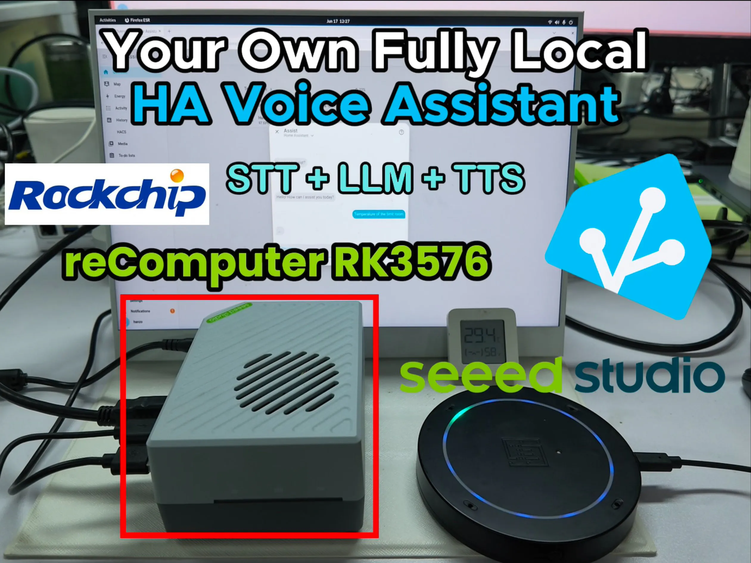 RK3576 Runs Local Home Assistant Voice