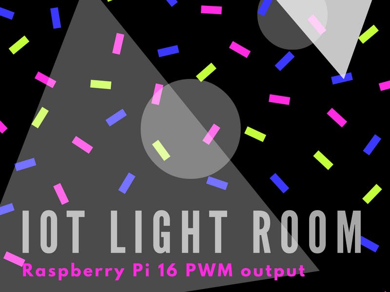 Cayenne on Raspberry IoT Light Room
