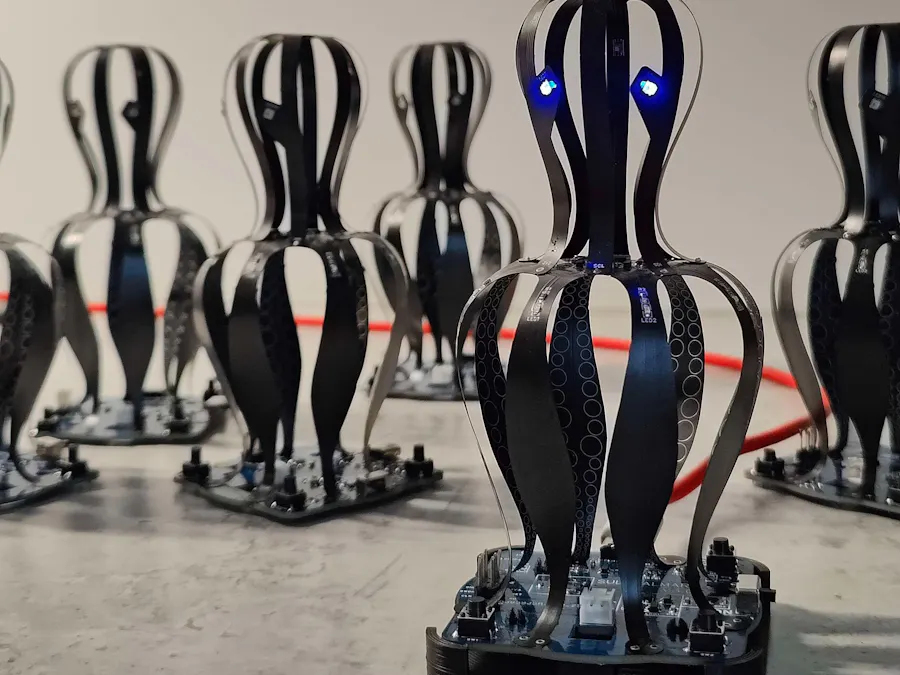 A Flex-PCB Octopus