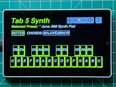 M5Stack Tab5 Synth