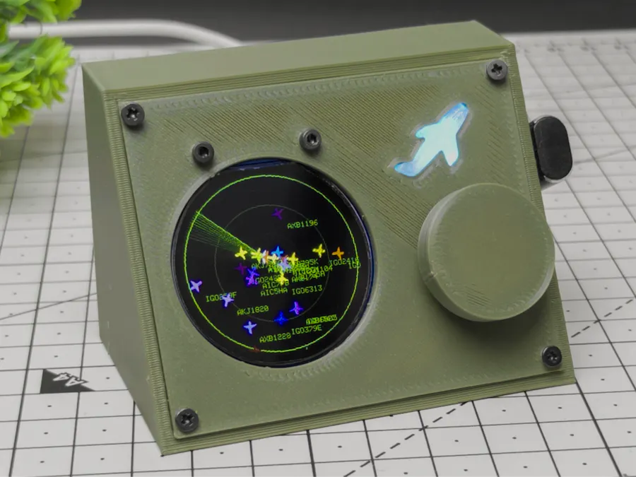 The Simplest ESP32 Flight Radar