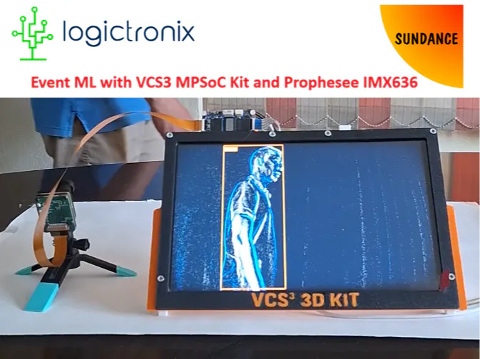 Vitis AI-ML on Sundance VCS3 with Prophesee Event Camera