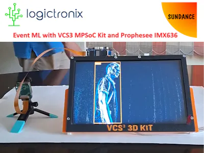 hackster.io - Vitis AI-ML on Sundance VCS3 with Prophesee Event Camera