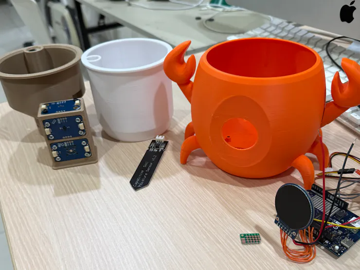 3D Printed Parts and Electronics