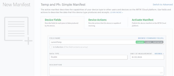 Figure 2.1.d Device fields