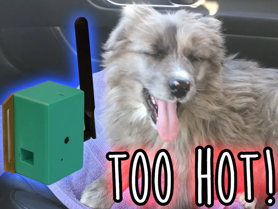 DIY Pet Monitor for RVs and Trailers