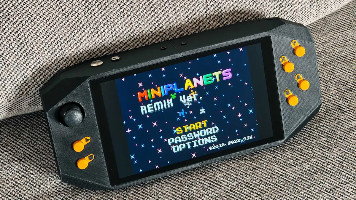 Build a No-Solder RetroArch Handheld with the Arduino UNO Q