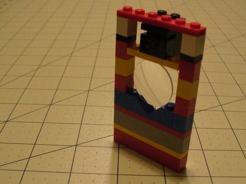 Lego Optics Lab: Small Lens Holder