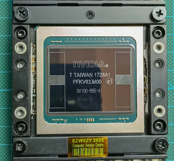 Nvidia Tesla V100 GPU Chip
