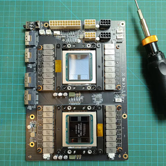 PLX8749 Expansion Card & SFF-8654 Cables