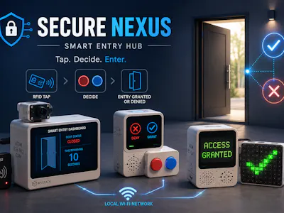 Secure Nexus: Smart Entry Hub - Hackster.io