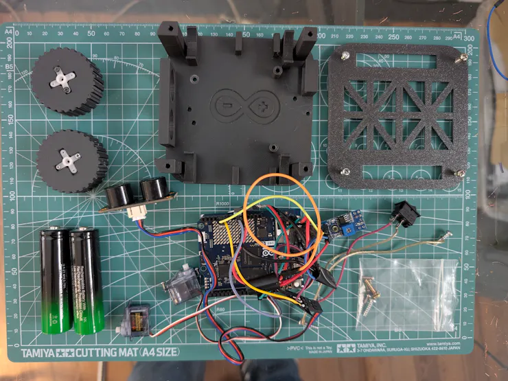 Jaime Internal Electronics Wiring