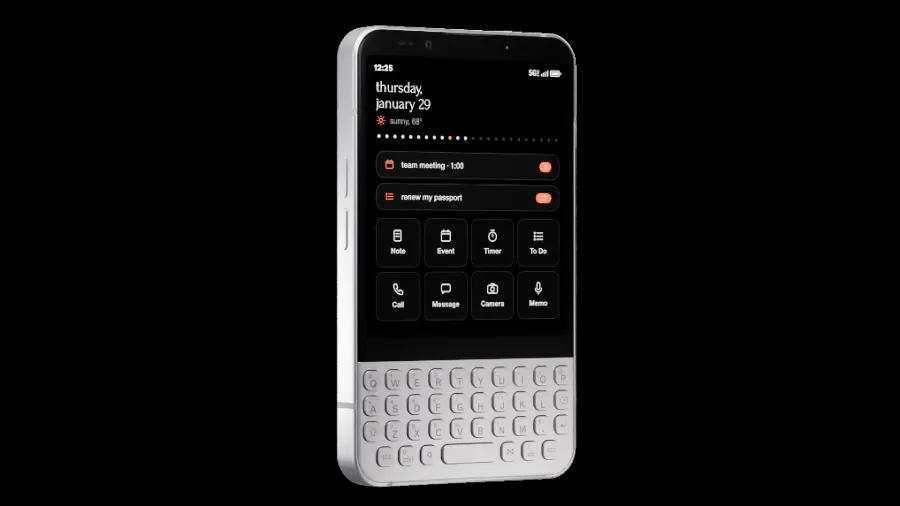 Minimal Company launches Minimal Phone 2 with QWERTY keyboard to cut distractions; Kickstarter funding tops $800,000, shipping in December