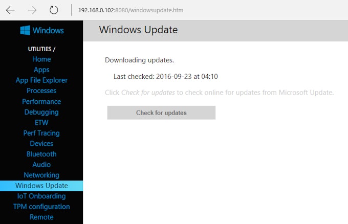 Comprobar si hay actualizaciones. Descargando actualizaciones