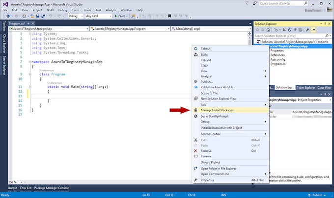 Administrar paquetes NuGet