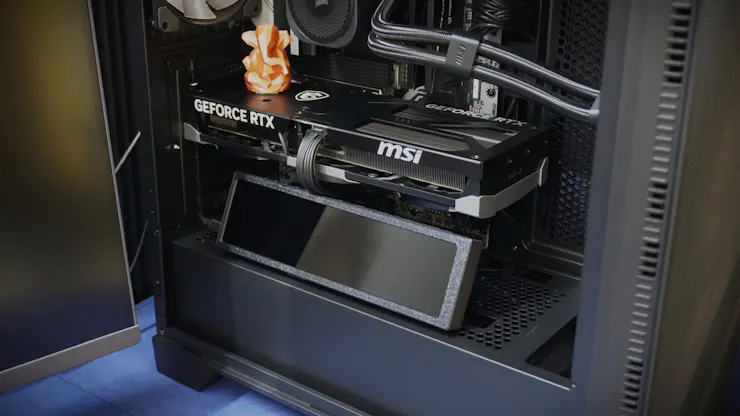 ESP32-P4 Smart PC Display พร้อมจอ Bar Display 8.8 นิ้ว