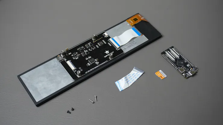ภาพ Hardware และชิ้นส่วน Smart PC Display