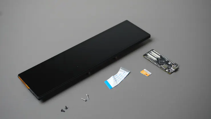 ภาพชิ้นส่วน 3D printed สำหรับ smart PC display