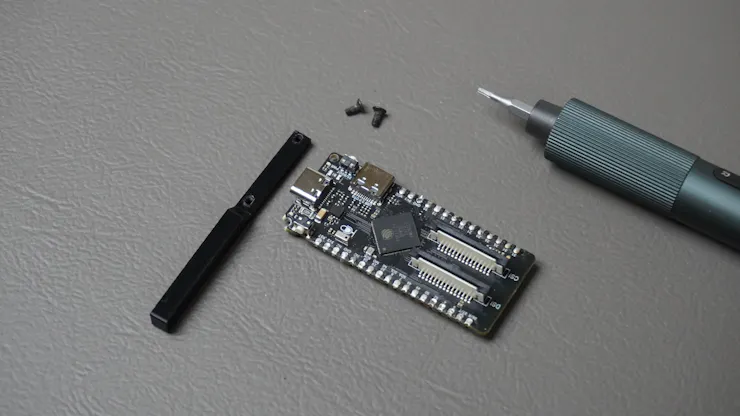 smart PC display mounting process