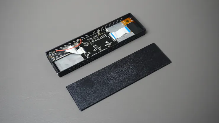 smart PC display back cover assembly
