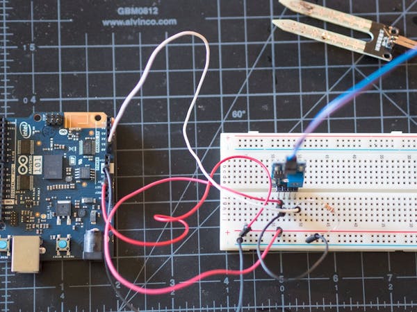 Connected Soil Moisture Sensor - Arduino Project Hub