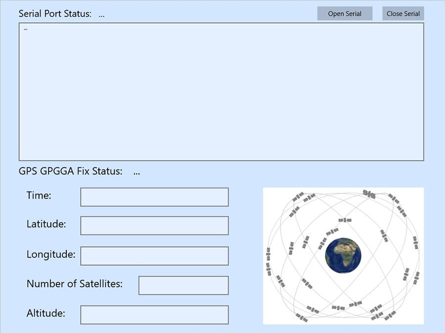 How to setup GPS module and collect GPS data in Windows IoT