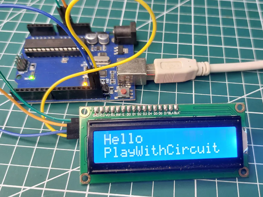 I2C LCD with Arduino UNO - Hackster.io