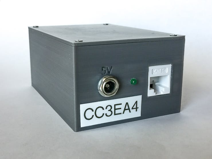 3D printed enclosure