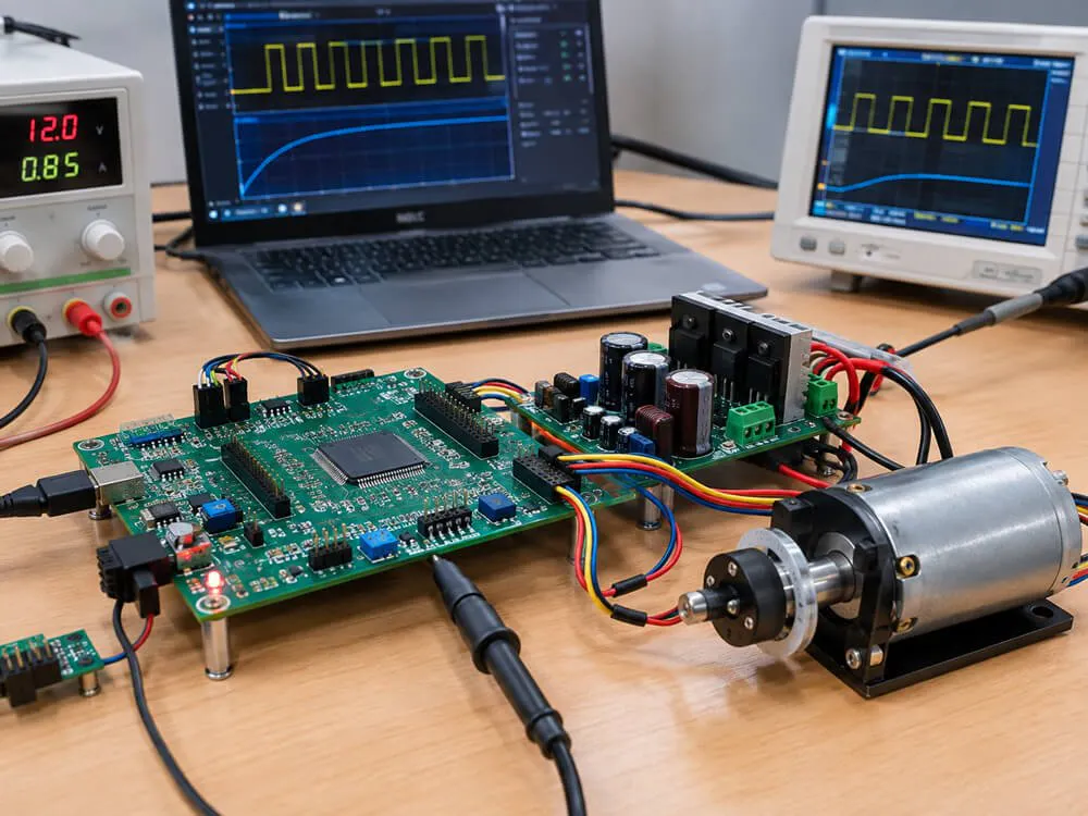 Closed-Loop DC Motor Speed Controller Using TI TMS320F2812 - Hackster.io