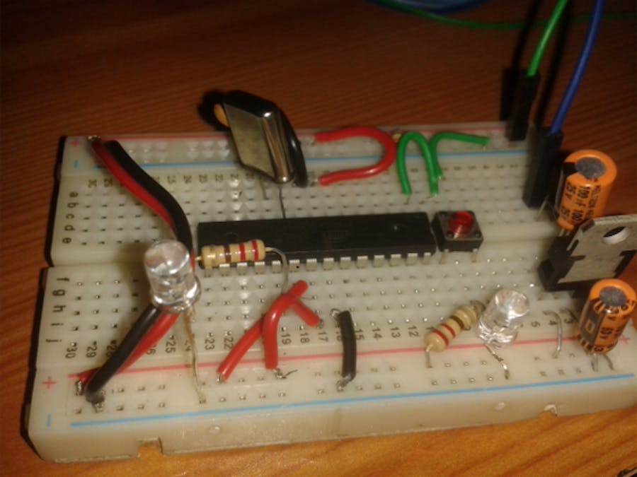 Arduino UNO On Breadboard