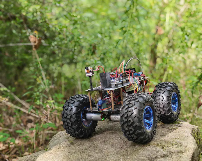 TerraGuard rover hardware จากโปรเจกต์ต้นฉบับ
