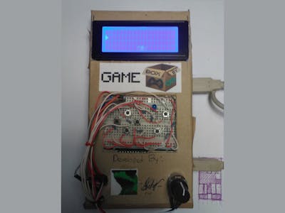 GameBox - The Arduino LCD Console