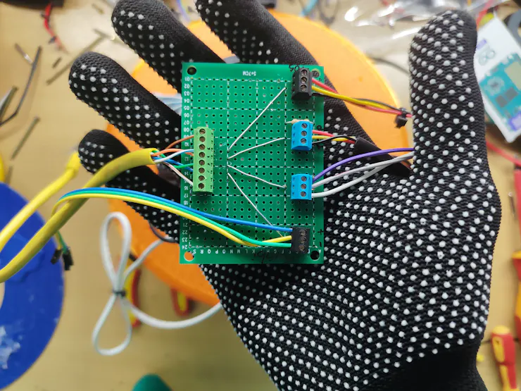 การประกอบ Base Station และโครง 3D Print ของ THELIMA