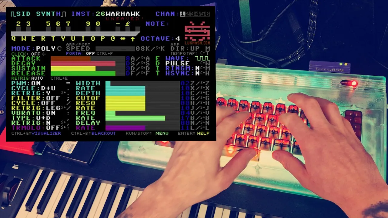 SID SYNTH Turns Vintage C64s Into Live Synthesizers - Hackster.io