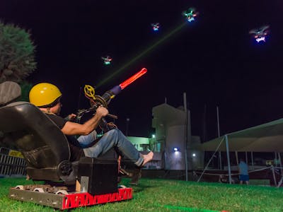 SpacedOut - IRL space invaders with drones