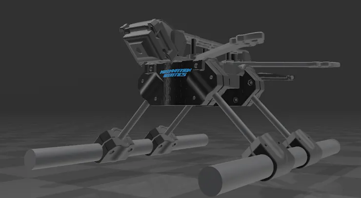 โมเดล 3D ของชิ้นส่วนสำหรับ AeroTherm