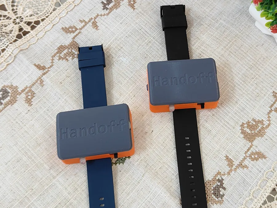 สายรัดข้อมือ Handoff สำหรับแลก Contact ผ่านการจับมือ
