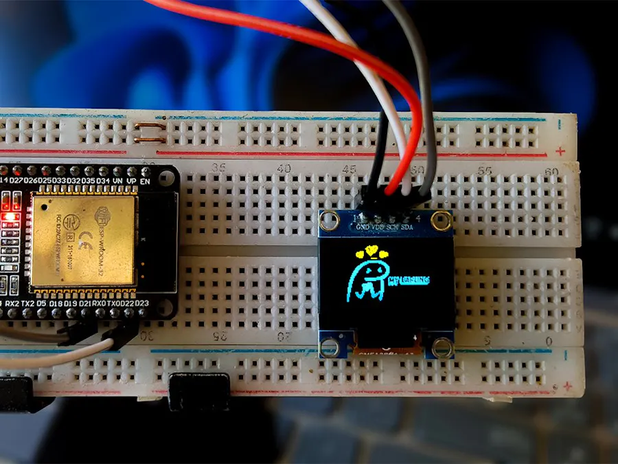How to Play Any Video on 0.96" OLED Display using ESP32 - Hackster.io