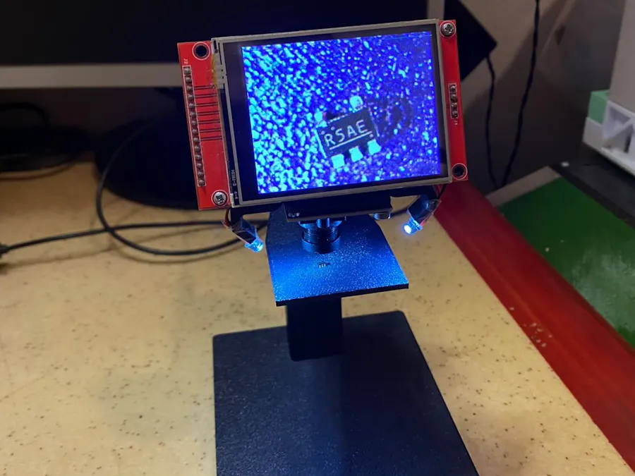 DIY Digital Microscope for Electronics & SMD Soldering - Hackster.io