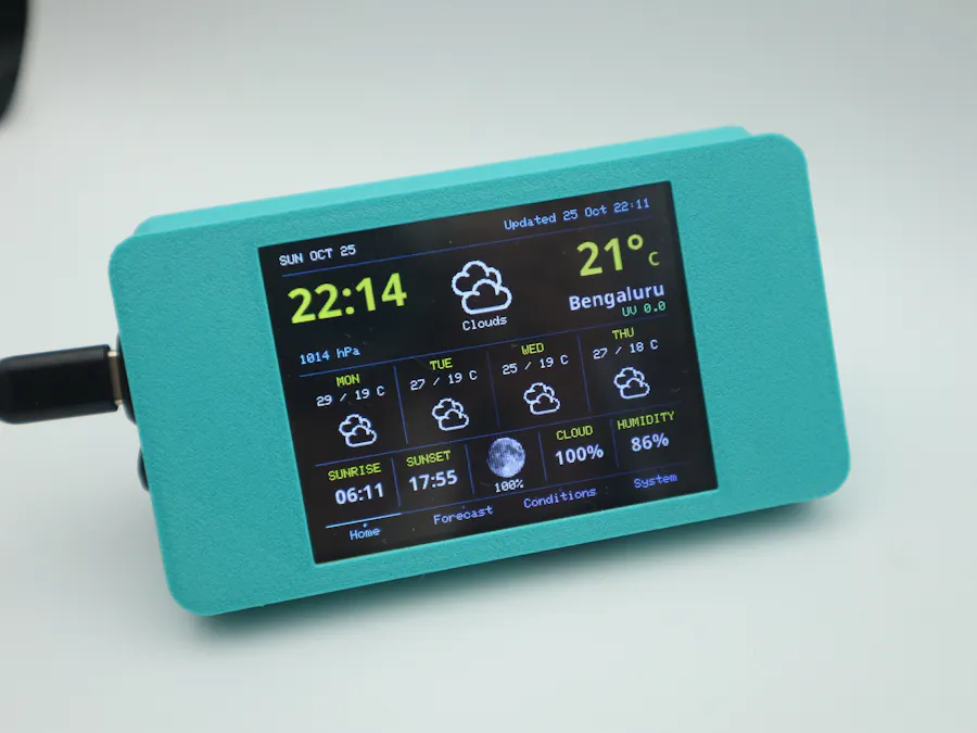 ESP32 CYD Weather Station With Live Forecasts - Hackster.io